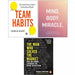 Man Who Solved Market,Team Habits,Mind Body Miracle Jaclyn Dunne 3 Books Set - The Book Bundle