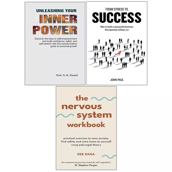 Unleashing Your Inner Power, Nervous System Work, From Stress to Success 3 Books Set - The Book Bundle