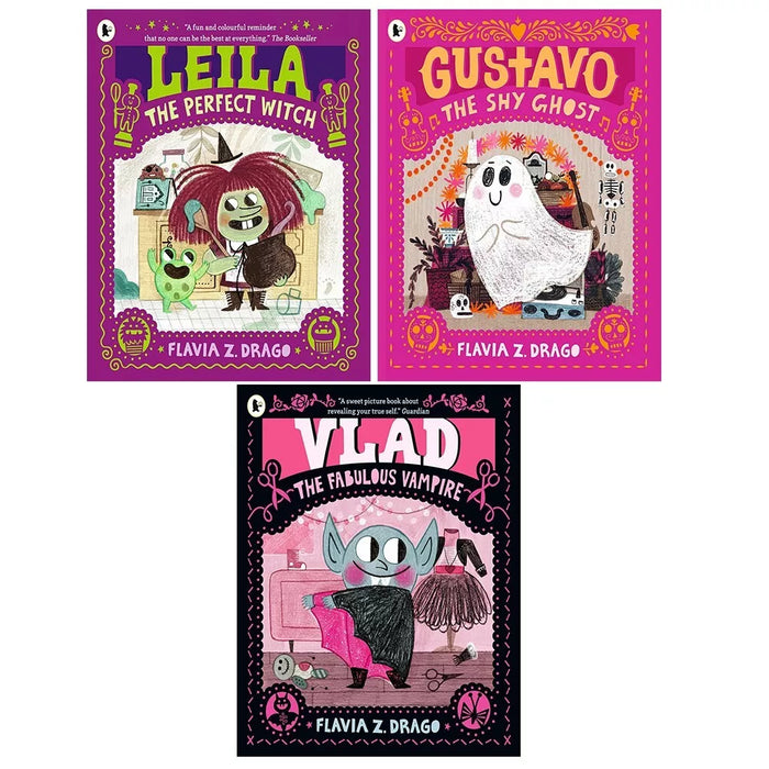 World of Gustavo Collection 3 Books Set by Flavia Z. Drago Vlad Fabulous Vampire - The Book Bundle