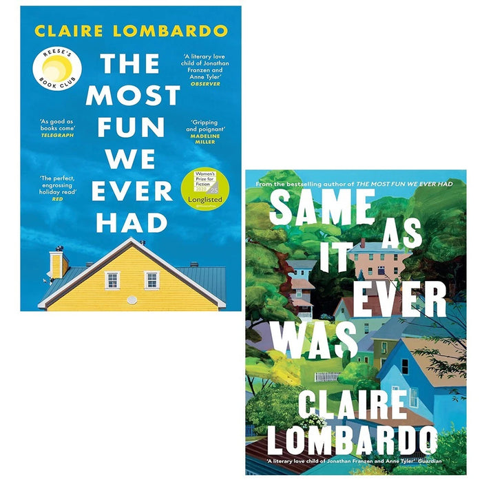 Claire Lombardo Collection 2 Books Set Most Fun We Ever,Same As It Ever Was (HB) - The Book Bundle