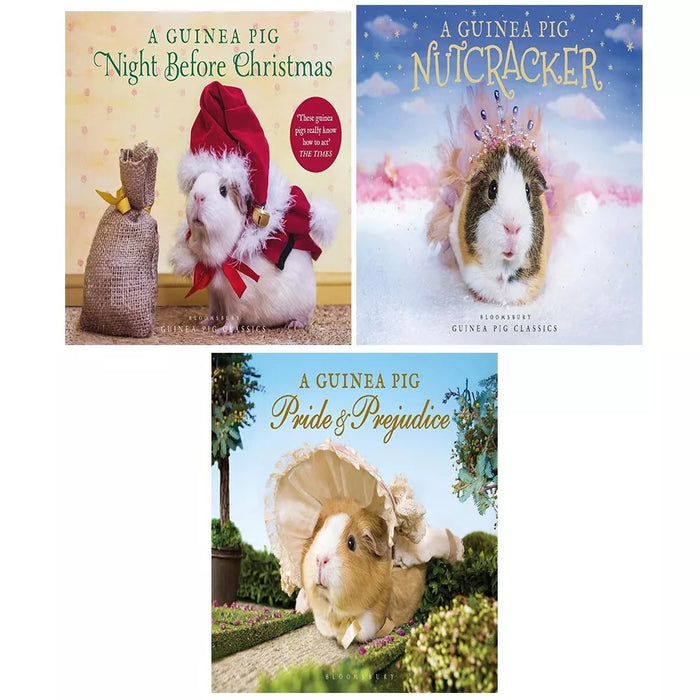 Guinea Pig Classics Collection 3 Books Set by Tess Newall,Alex Goodwin Hardcover - The Book Bundle