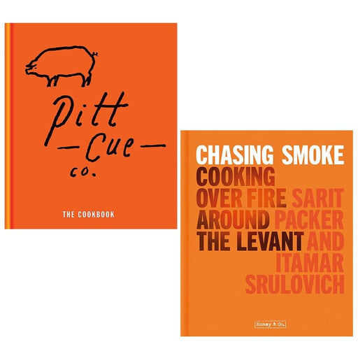 Pitt Cue Co. Cookbook Tom Adams, Chasing Smoke Sarit Packer 2 Books Set - The Book Bundle