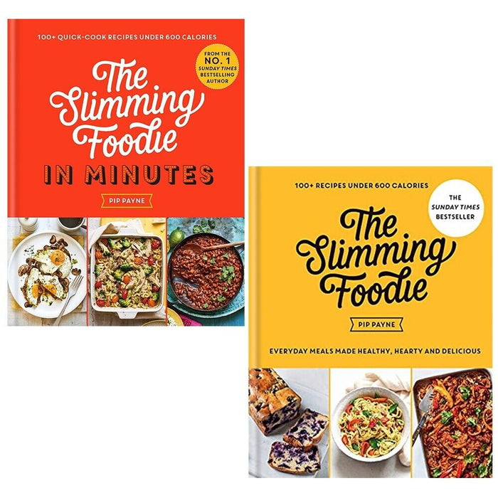 Pip Payne Collection 2 Books Set The Slimming Foodie in Minutes, The Slimming Foodie - The Book Bundle
