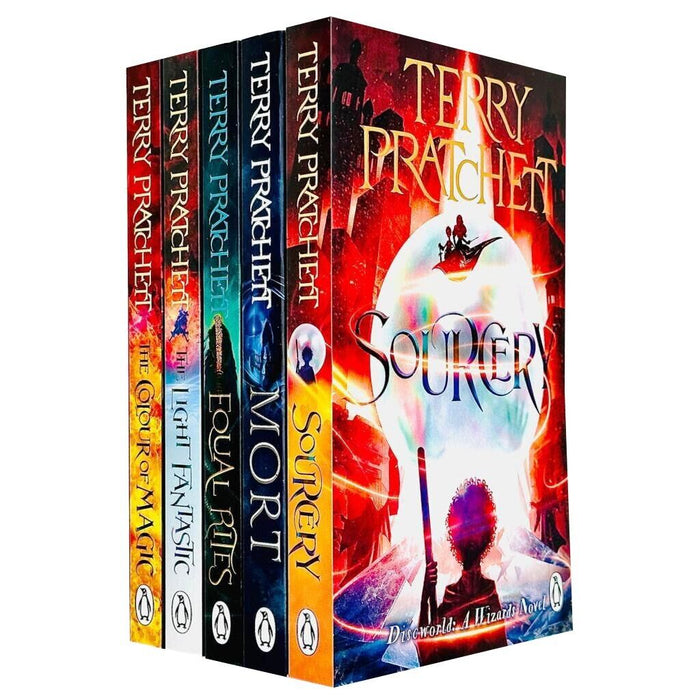Terry Pratchett Discworld Novels Series 1 :5 Books Collection Set - The Book Bundle