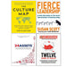 Hover to zoom Have one to sell? Sell it yourself Culture Map Erin,Twelve and a Half (HB),24 Assets,Fierce Leadership 4 Books Set - The Book Bundle