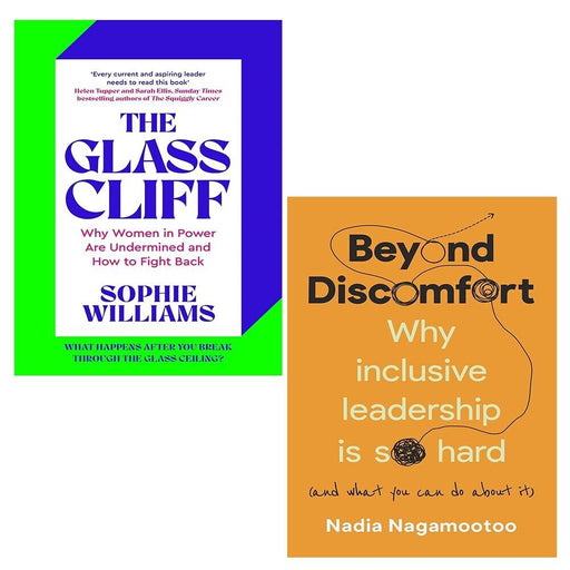 Beyond Discomfort Nadia Nagamootoo, Glass Cliff Sophie Williams (HB) 2 Books Set - The Book Bundle