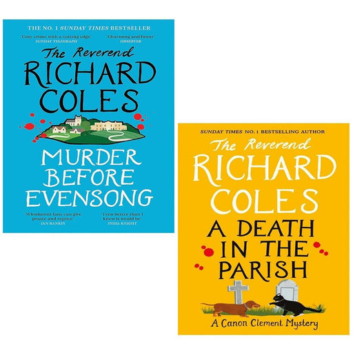 Canon Clement Mystery Series Colection 2 Books Set by Reverend Richard - The Book Bundle