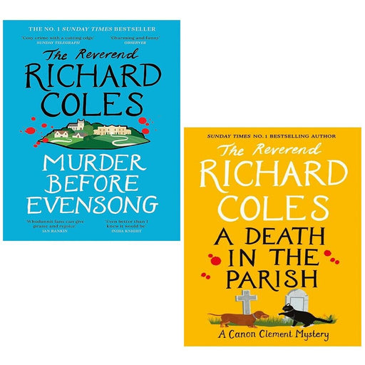 Canon Clement Mystery Series Colection 2 Books Set by Reverend Richard - The Book Bundle