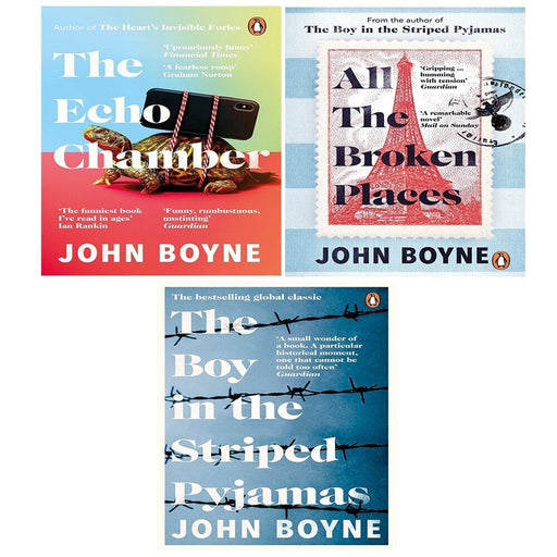 John Boyne Collection 3 Books Set (All The Broken Places,Echo Chamber ) - The Book Bundle