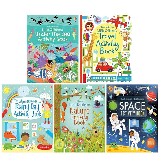 Little Children's Activity Books 5 Collection by Rebecca Gilpin, James Maclaine - The Book Bundle