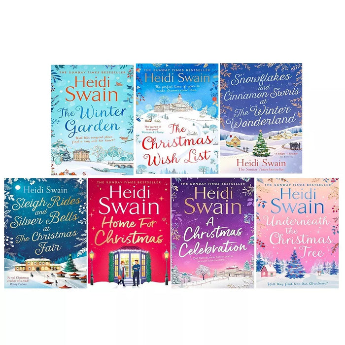Heidi Swain Collection 7 Books Set (Home for Christmas, Underneath Christmas) - The Book Bundle