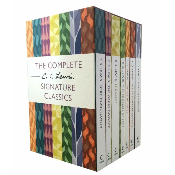 C.S.Lewis Signature Classics Collection 7 Books Box Set Surprised by Joy - The Book Bundle