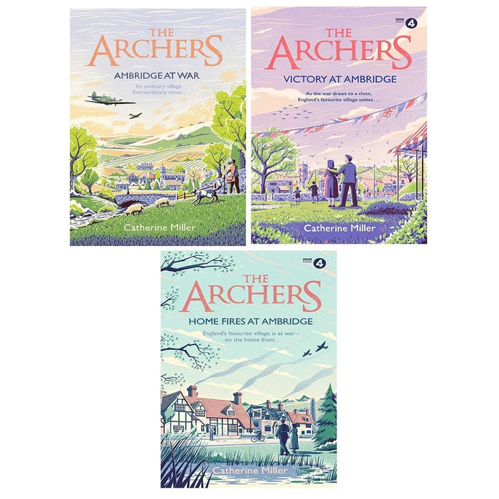 Archers Vol 1- 3 Collection 3 Books Set by Catherine Miller Home Fires Ambridge - The Book Bundle
