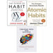 Creative Mind And Success, Atomic Habits James Clear, Power of Habit 3 Books Set - The Book Bundle