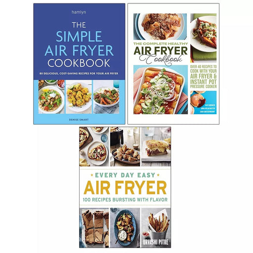 Simple Air Fryer Cookbook, Every Day Easy Air Fryer, Healthy Air Fryer 3 Books Set - The Book Bundle