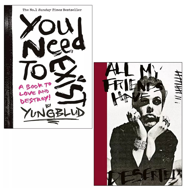 【アップル】YUNGBLUD 3点 まとめ Yungblud Collection 2 Books Set All My Friends Have Deserted, You