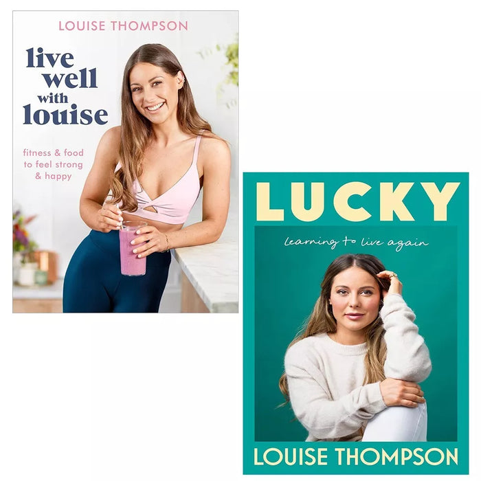 Louise Thompson Collection 2 Books Set Live Well With Louise,Lucky Learning (HB) - The Book Bundle