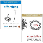 Greg McKeown Collection 2 Books Set (Effortless Make It Easier to Do, Essentialism) - The Book Bundle