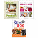 Plant Protein(HB), Ultimate Tasty Protein, Slim 800 Hot Air Fryer 3 Books Set - The Book Bundle