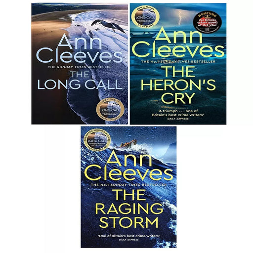 Two Rivers Series Collection 3 Books Set by Ann Cleeves Long Call, Heron's Cry - The Book Bundle