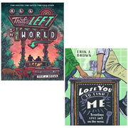 Erik J. Brown Collection 2 Books Set All Thats Left in the World, Lose You to Find Me - The Book Bundle