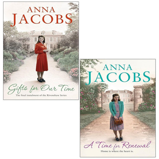 Anna Jacobs Rivenshaw Saga Series 2 Books Set A Time for Renewal,Gifts For Our - The Book Bundle