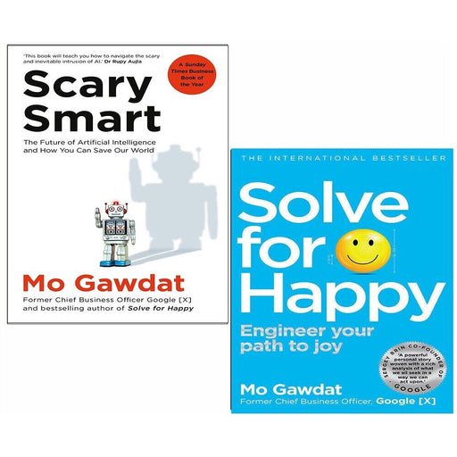 Mo Gawdat Collection 2 Books Set (Solve For Happy, Scary Smart) - The Book Bundle