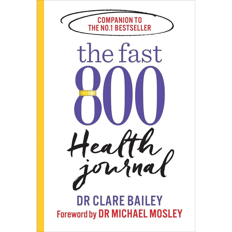 Michael Mosley Collection 4 Books Set ( The Fast 800 Treats Recipe, Paleo Nom Nom, The Fast 800, Health Journal ) - The Book Bundle