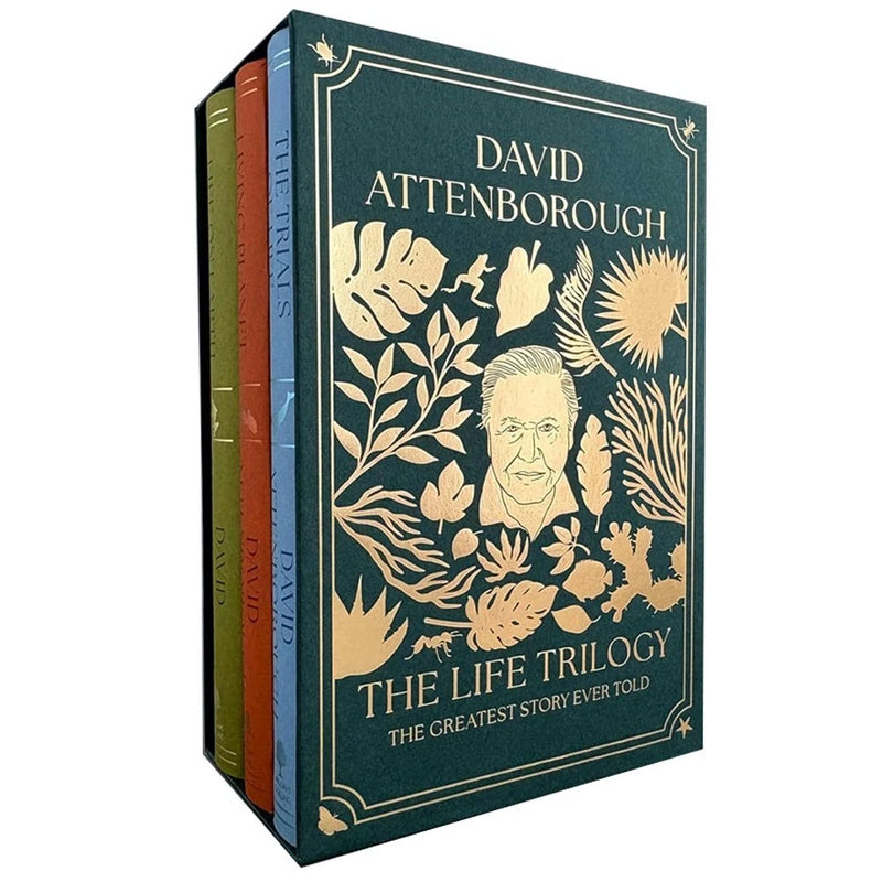 The Life Trilogy 3 Books Collection Box Set by David Attenborough (Life on Earth, Living Planet & The Trials of Life) - The Book Bundle