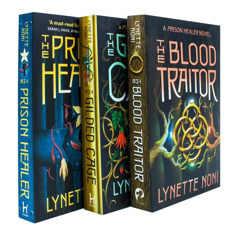 The Prison Healer Series 3 books collection by Lynette Noni, featuring book covers from the Hodderscape Ltd edition.