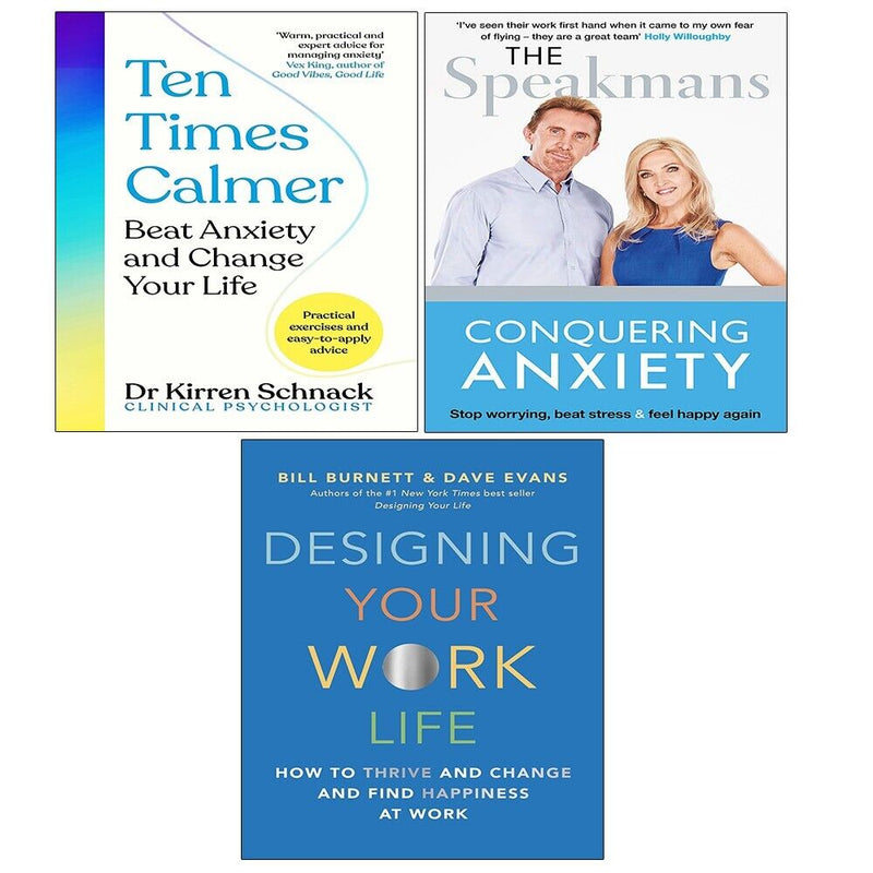 Ten Times Calmer, Ten Times Calmer, Designing Your Work Life 3 Books Collection Set - The Book Bundle