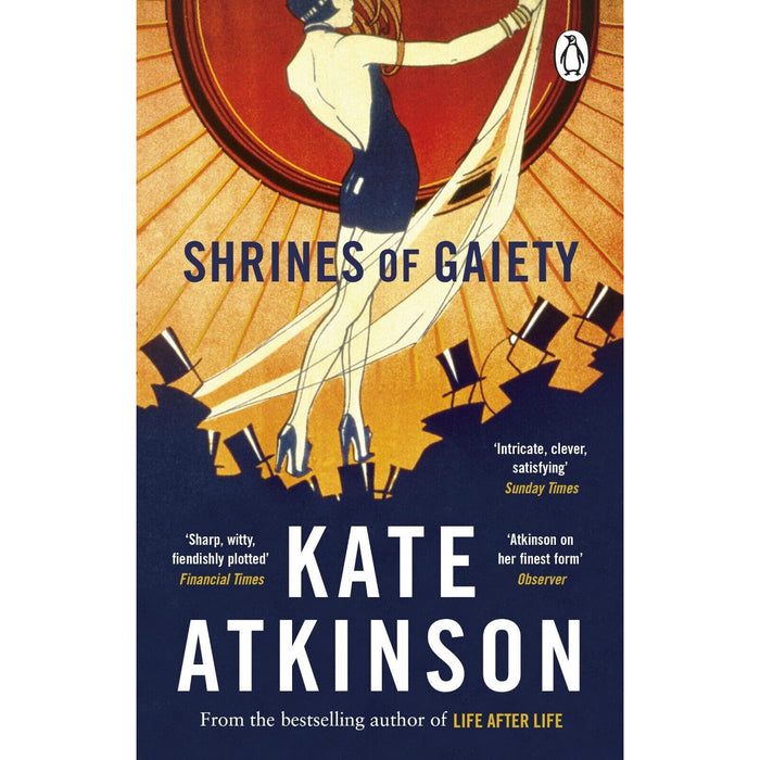 Kate Atkinson Collection 3 Books Collection Set Life After Life,Shrines of Gaiety,Transcrip - The Book Bundle