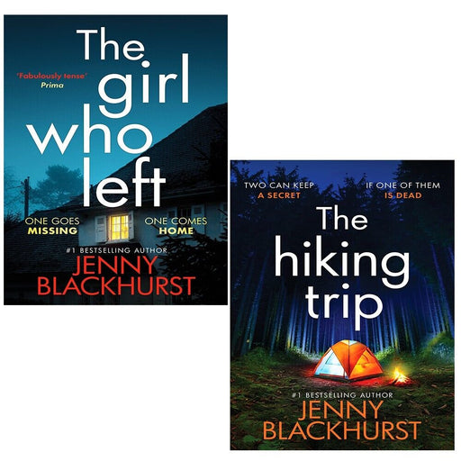 Jenny Blackhurst Collection 2 Books Set Hiking Trip,Girl Who Left - The Book Bundle