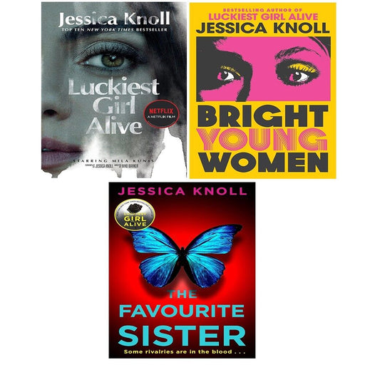 Jessica Knoll Collection 3 Books Set Bright Young Women (HB), Favourite Sister - The Book Bundle
