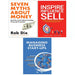 Seven Myths About Money(HB), Managing Business, Inspire Influence Sell 3 Books Set - The Book Bundle