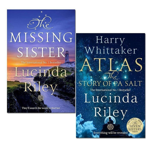 Seven Sisters Series 2 Books Collection Set by Lucinda Riley Missing Sister - The Book Bundle