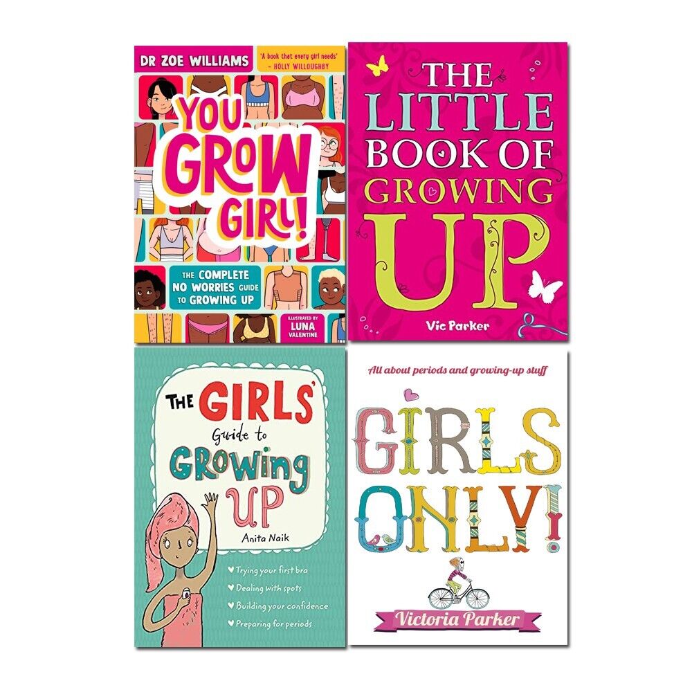 You Grow Girl!, The Girls Guide to Growing Up, Girls Only! & Little ...