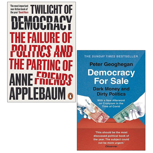 Twilight of Democracy ,Democracy for Sale 2 Books Collection Set By Anne Applebaum - The Book Bundle