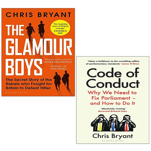 Chris Bryant 2 Books Set (The Glamour Boys , Code of Conduct) - The Book Bundle