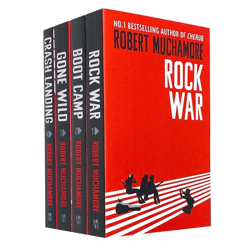 Rock War Series Collection 4 Books Set By Robert Muchamore Books (1-4 ...