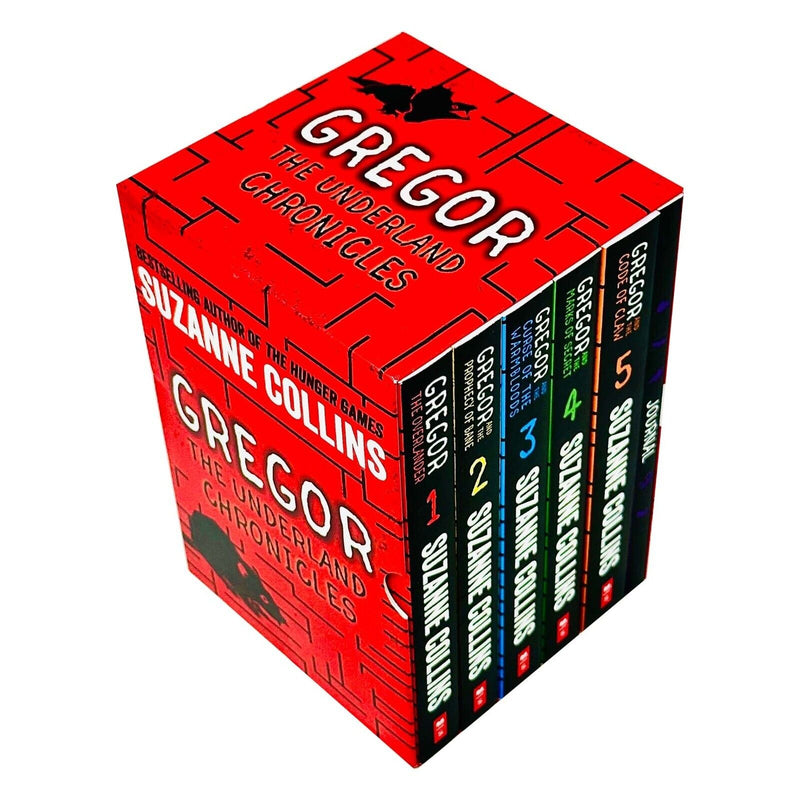 Gregor the Underground Chronicles 6 Books Boxed Gift Set By Suzanne Collins Books 1-5 Plus an Exclusive Journal - The Book Bundle