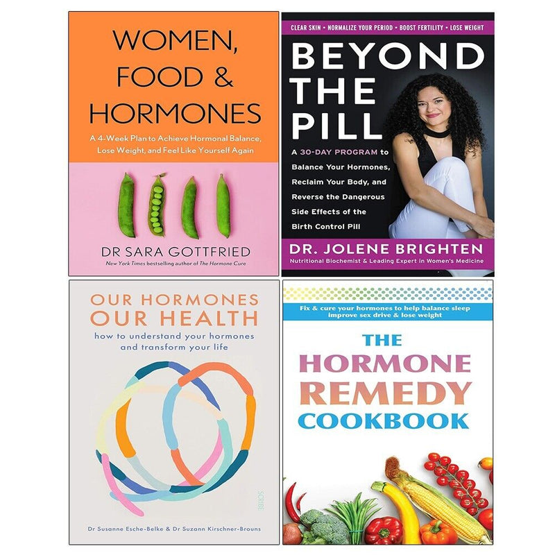 Beyond the Pill, Women Food, Hormone Remedy, Our Hormones Our Health 4 Books Set - The Book Bundle