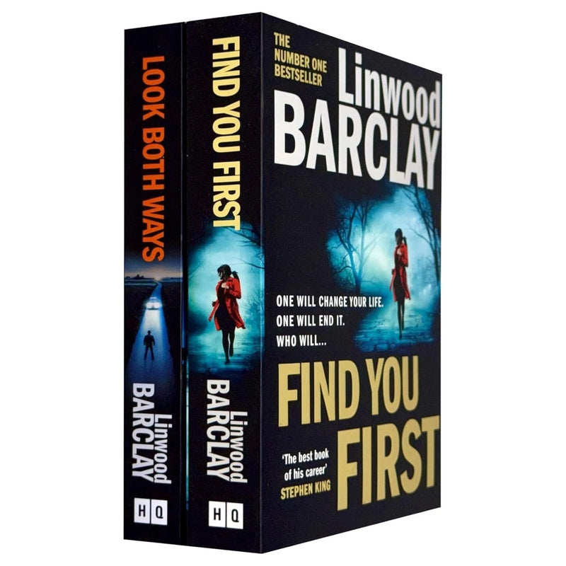 Linwood Barclay 2 Books Collection Set (Look Both Ways & Find You First) - The Book Bundle