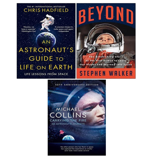 Carrying the Fire,An Astronaut's Guide to Life on Earth, Beyond (HB) 3 Books Set - The Book Bundle