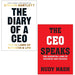 Diary of a CEO Steven Bartlett (HB), CEO Speaks Rudy Rudy Nash 2 Books Set - The Book Bundle