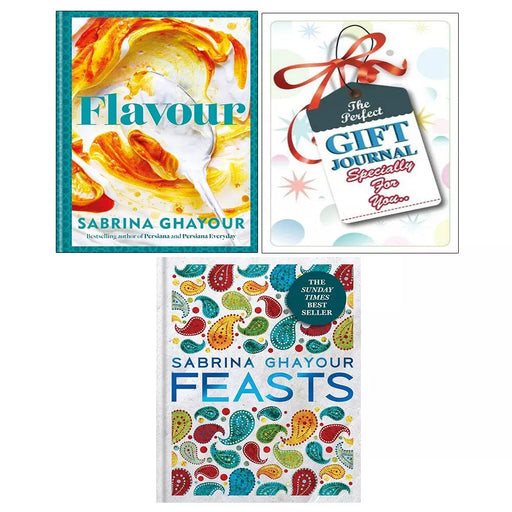 Flavour (HB), Special Gift Journal for You, Feasts Sabrina Ghayour (HB) 3 Books Set - The Book Bundle