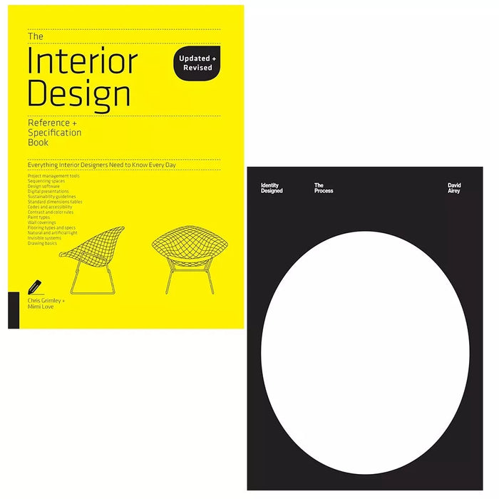 Identity Designed (HB), Interior Design Reference Specification 2 Books Set - The Book Bundle