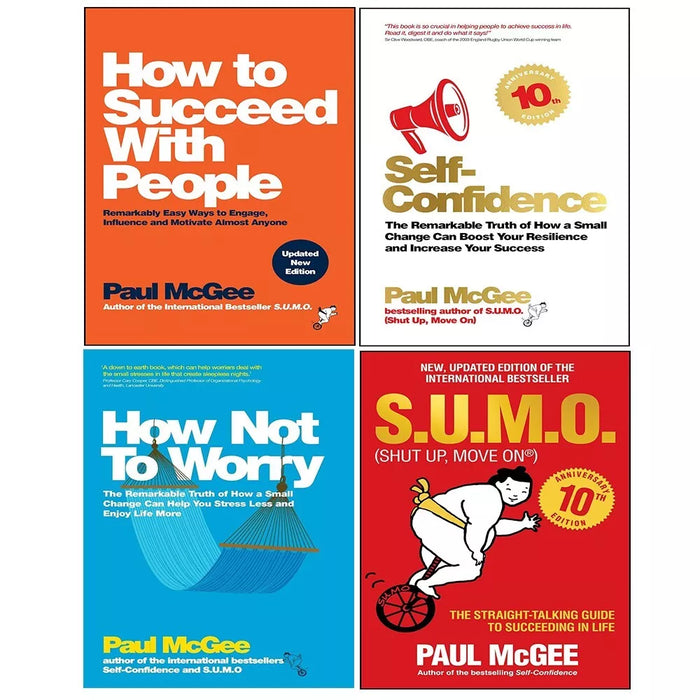 Paul McGee Collection 4 Books Set Self-Confidence,S.U.M.O, How to Succeed People - The Book Bundle