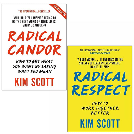 Radical Candor Kim Scott Collection 2 Books Set (Radical Respect, Fully Revised) - The Book Bundle