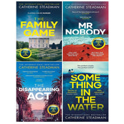 Catherine Steadman 4 Books Collection Set (Family Game, Something in the Water, Disappearing Act, Mr Nobody) - The Book Bundle